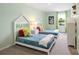 Shared ' bedroom with stylish twin beds and playful decor at 3064 Ora Smith Rd, Lincolnton, NC 28092