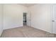 Bedroom featuring plush carpet and an open closet at 321 Woodcrest Dr, York, SC 29745