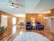 Spacious living room connecting to the dining area, complete with comfortable seating and ample natural light at 4115 Jenkins Rd, Marshville, NC 28103