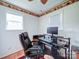 Functional home office setup with a modern desk, ergonomic chair, and plenty of workspace at 4115 Jenkins Rd, Marshville, NC 28103