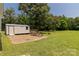 Outdoor area with a shed and patio, providing extra storage and a place for outdoor seating at 4285 Palmer Lloyd Rd, Lancaster, SC 29720