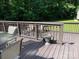Spacious outdoor deck with table and chairs, perfect for entertaining at 4337 Gelinda Ct, Gastonia, NC 28056