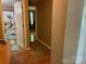A view down a hallway to a separate room at 4337 Gelinda Ct, Gastonia, NC 28056