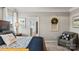Comfortable bedroom with ample natural light and stylish decor with bath access at 6328 Busch Way, Midland, NC 28107