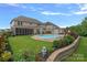 This home has a large backyard with pool, shed, screen porch, patio and is surrounded by lush landscaping at 7339 Millstone Sw Cir, Concord, NC 28025