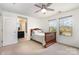 Bright bedroom with a bed and en-suite bathroom, providing a peaceful and private retreat at 755 Lagan Ct, Fort Mill, SC 29715