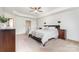 Inviting main bedroom featuring a comfortable bed, neutral tones, and ample natural light at 755 Lagan Ct, Fort Mill, SC 29715