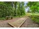 Community recreation area featuring a bench and sandbox at 755 Lagan Ct, Fort Mill, SC 29715