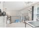 Stylish loft area with contemporary furnishings, offering a versatile space for relaxation or work at 8108 Christmas Ct, Charlotte, NC 28216
