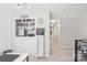 Cozy office space with built-in shelving and storage, perfect for remote work or study at 8108 Christmas Ct, Charlotte, NC 28216
