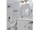 Well-maintained bathroom with modern vanity, fixtures, and bathtub at 933 Old Charlotte Rd, Concord, NC 28027
