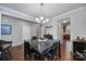 Charming dining area featuring hardwood floors, stylish decor, and an open layout at 1012 Kings Bottom Dr, Fort Mill, SC 29715