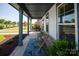 Inviting front porch with seating area on a patterned rug, perfect for relaxing outdoors at 1036 Riverwalk Pkwy, Rock Hill, SC 29730