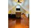 Cozy bonus room with hard wood flooring, plush bean bags, and natural light at 111 Brookview Dr, Shelby, NC 28152