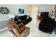 Inviting living room with comfortable seating and a view into other rooms at 111 Brookview Dr, Shelby, NC 28152