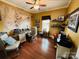 Spacious home office with large desk, chair, and ample natural light at 111 Brookview Dr, Shelby, NC 28152