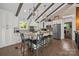 Bright, spacious kitchen with a center island, modern appliances, a decorative backsplash, and beautiful wood floors at 1111 Palmyra Dr, Fort Mill, SC 29708