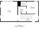 Upstairs floor plan displays a bedroom, walk-in closet, bathroom, and spacious room with hallway and staircase at 1284 Independence St, Fort Mill, SC 29708