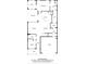 Detailed floor plan showing layout of rooms, including living room, kitchen, bedrooms, and covered patio at 1284 Independence St, Fort Mill, SC 29708