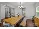 Dining room featuring hardwood floors and an open layout, ideal for gatherings and entertaining at 1300 Yellow Springs Dr, Indian Land, SC 29707