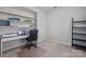Functional home office featuring a desk, shelves, and comfortable seating at 1300 Yellow Springs Dr, Indian Land, SC 29707