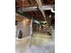 Open basement with support beams, and utilities; offering a blank canvas for customization and storage solutions at 1614 Statesville Blvd, Salisbury, NC 28144