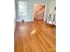 Inviting living room showcases hardwood floors and view of staircase at 1614 Statesville Blvd, Salisbury, NC 28144
