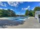 Community swimming pool featuring a covered pool with deck area, perfect for recreation and relaxation at 166 Glenn Allen Rd, Mooresville, NC 28115