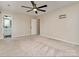 Spacious main bedroom with adjoining bathroom and a large closet at 3572 Heather Ln, Gastonia, NC 28056