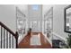Bright, airy foyer featuring hardwood floors and white trim at 4500 Carrington Dr, Lancaster, SC 29720