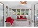 Inviting sunroom with plenty of natural light and comfortable seating at 4500 Carrington Dr, Lancaster, SC 29720