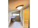 Attic with hot water heater and a window providing natural light at 502 E Main St, Cleveland, NC 27013