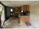 Kitchen area with wooden cabinets and worn-out flooring, ready for revitalization at 509 Waring Ct # Lot 4, Fort Mill, SC 29707