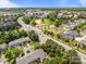 Expansive aerial view showcasing the community, lush greenery, and convenient access to local amenities at 5305 Waverly Lynn Ln # 4A, Charlotte, NC 28269