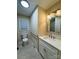 Bathroom with modern vanity and updated toilet at 5420 Harkey Rd, Waxhaw, NC 28173