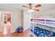 Charming bedroom with fun bunkbeds and easy access to adjacent living room at 6350 Mount Pleasant S Rd, Concord, NC 28025