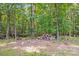 Picturesque forest view featuring a wood pile and natural surroundings at 6350 Mount Pleasant S Rd, Concord, NC 28025