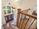 Grand foyer with hardwood floors and a staircase leading to the upper level at 6722 Elmstone Dr, Charlotte, NC 28277