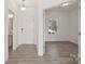 Open hallway leads to a bathroom and bedroom at 120 Mooring Dr, Statesville, NC 28677