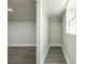Hallway with new floors and paint, and an adjacent closet space at 1224 Martin Rd, Hickory Grove, SC 29717