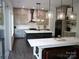 Beautiful kitchen with gray cabinets, white countertops, stainless steel appliances and lots of natural light at 1543 Withers Dr, Denver, NC 28037