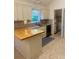 Kitchen featuring butcher block counters and stainless steel appliances at 1743 Silver Stream Dr, Rock Hill, SC 29730