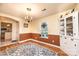 Charming dining room with chandelier, hardwood floors, and built-in china cabinet at 1957 8Th Street Se Ln, Hickory, NC 28602