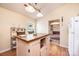 Cozy kitchen with adjacent island with bar stools at 1957 8Th Street Se Ln, Hickory, NC 28602