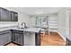 Stylish kitchen with granite countertops, stainless steel appliances, and a breakfast nook at 2005 Schofield Pl, Salisbury, NC 28144