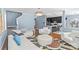 Spacious open-concept living room with modern kitchen, breakfast nook, lots of seating and a great flow at 2213 Iron Works Dr, Clover, SC 29710
