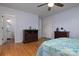 Spacious bedroom featuring wood floors and neutral wall color at 2618 Pineview Dr, Lancaster, SC 29720