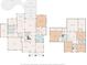 Detailed floor plan showcasing the layout of the home's two stories at 3009 Botetourt Ct, Weddington, NC 28104