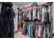 Spacious walk-in closet with shelving and ample storage for clothes and accessories at 4143 Willow Haven Dr, Denver, NC 28037