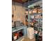 Functional storage room with shelving and work area, perfect for organization at 5806 Whitingham Dr, Charlotte, NC 28215